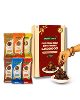 Assorted Collection – 24 Laddoos, 6 Flavour - 240g - No Added Sugar