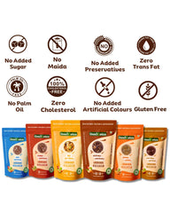 Assorted Collection – 108 Laddoos, 6 Flavour - 1080g - No Added Sugar