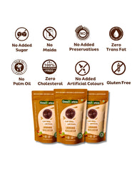 Natural Laddoo Triple Yum - Flax Seeds Chocolate Laddoos - 540g