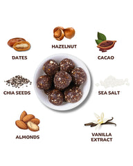 Good Eat Co Protein Bites | Hazelnut Chocolate Protein Bites | No Added Sugar | No Preservatives | 560g