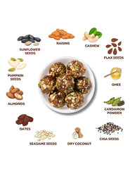 Mix Dry Fruits Laddoos - 240g - No Added Sugar
