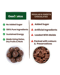 Good Eat Co Protein Bites | Hazelnut Chocolate Protein Bites | No Added Sugar | No Preservatives | 560g