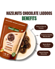 Hazelnut Chocolate Laddoos - 180g - No Added Sugar