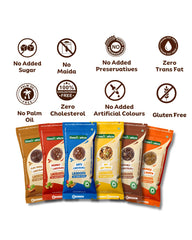 Assorted Collection – 24 Laddoos, 6 Flavour - 240g - No Added Sugar