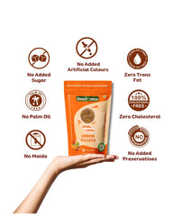 Orange Cashew Laddoos - 180g - No Added Sugar