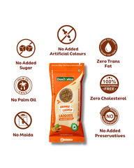 Orange Cashew Laddoos  - 240g - No Added Sugar