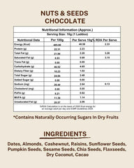 Good Eat Co Protein Bites | NUTS & SEEDS CHOCOLATE | No Added Sugar | No Preservatives | 50g