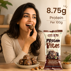 Good Eat Co Protein Bites – 17.5g Protein/100g -  Hazelnut Chocolate