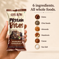 Good Eat Co Protein Bites – 17.5g Protein/100g -  Hazelnut Chocolate